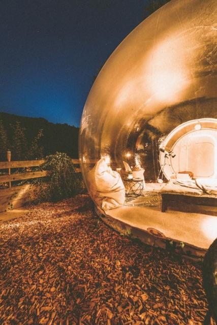 Living Timeless- Bubble Tent Elzach Inklusive Hot Tube Badefass- Schlafen Unterm Sternenhimmel Exterior foto