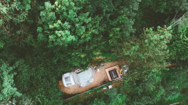 Living Timeless- Bubble Tent Elzach Inklusive Hot Tube Badefass- Schlafen Unterm Sternenhimmel Exterior foto